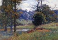 Steele, Theodore Clement - Along the Creek